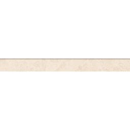 Wellker Sockelfliesen Chitre Ivory glasiert lappato Rundkante 60x6 cm Stärke 9 mm Abschlusssockelfliese aus Feinsteinzeug