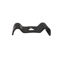 Wellker Clip anthrazit für Pfosten mit Clips Passgenaue Befestigungslösung für Clip-Pfosten, Zur Befestigung von Doppelstabmattenzäunen, aus Metall