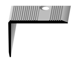 PARKETTFREUND Winkelprofil PF 228 Alu eloxiert Silber Schrauben und Dübel Übergangsschiene grau Stabiles Aluminiumprofil für saubere Bodenabschlüsse, verschiedene Varianten, bis 2m