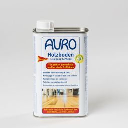 AURO Holzboden Reinigung & Pflege Nr. 661 Gründliche Reinigung und schonende Pflege für geölte, gewachste & lackierte Böden