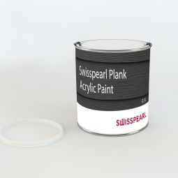 Swisspearl ehem. Cembrit Plank Acrylfarbe 0,5L  CP010 Zur Versiegelung von Schnittkanten vor der Montage, Achatgrau