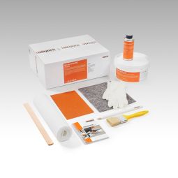 Bauder LIQUITEC PU Starterset 2,5 kg, 1-komponentiges Flüssigkunststoff-System, schiefergrau