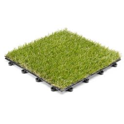 florco Klickfliese Rasen 30x30x3cm, witerungsbeständig und robust