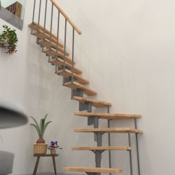 Minka Raumspartreppe JOKER 700 Buche flexibler Einbau, bis Geschosshöhe 304cm