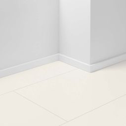 Parador Dekor-Sockelleiste D002 SL 3/18 Uni weiß (RAL 9016) Fußleisten Länge 2200 mm, verschiedene Formen
