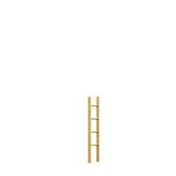 WINNETOO Holzleiter Stabile Leiter für Spielturm und Baumhaus, Sprossen Hartholz 35 mm Durchmesser,für Kinder von 3-14 Jahren