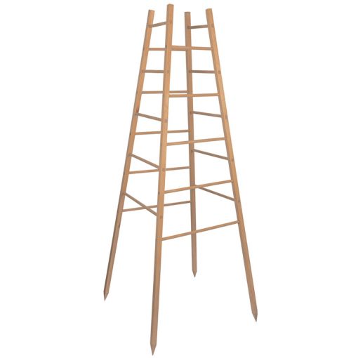 Windhager Holz-Rankhilfe Pyramide 50x50x145 cm 2