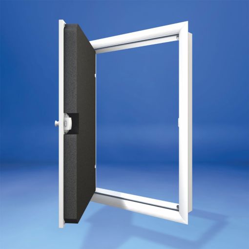 Wellhöfer Kniestocktüre mit PushLock-Verschluss und 2