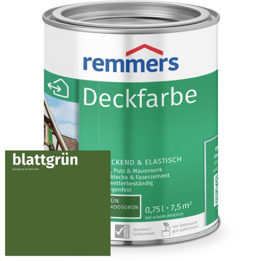Remmers Deckfarbe blattgrün moosgrün 2