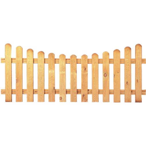 T&J HEIKO Gartenzaun Tiefbogen 2