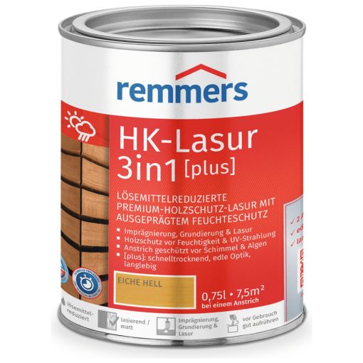 Remmers HK-Lasur 3in1 plus eiche 2
