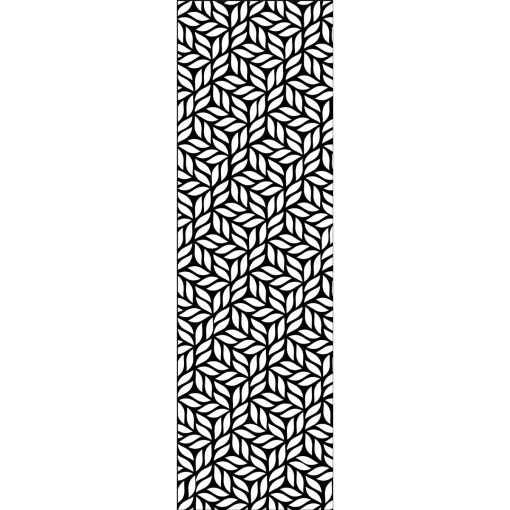 GroJa XL-Designeinsatz Leafs Aluminium Anthrazit 2