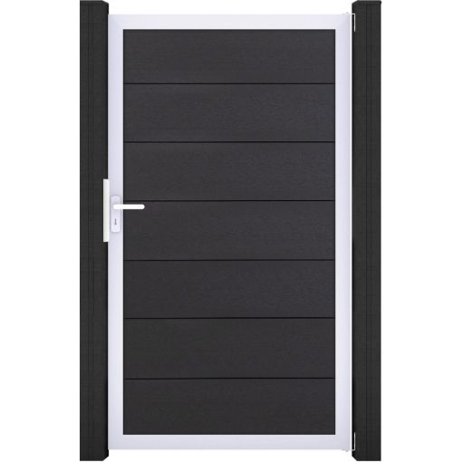 GroJa Einzeltor Solid Grande Steckzaun 2