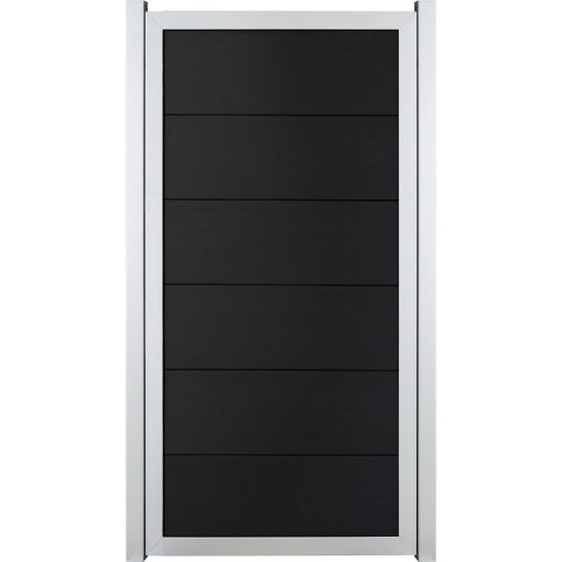 GroJa Viento Sichtschutzzaun Hochkant Anthrazitgrau 2