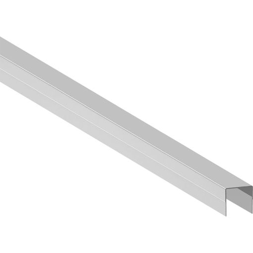 GroJa Fertigzaun Abdeckleiste Aluminium eloxiert 2