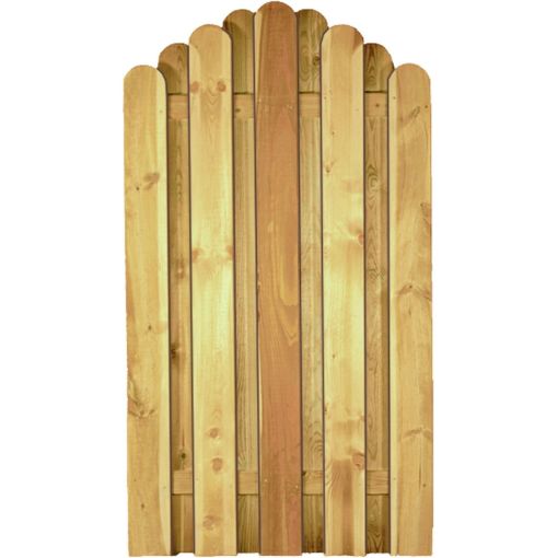 T&J Sichtschutzzaun DAAN Bogen Sichtschutz 2