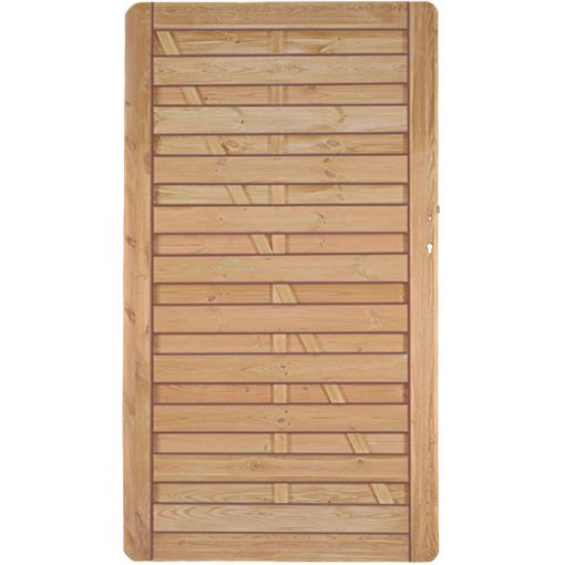 T&J Sichtschutzzaun Avantgarde gerade TOR 2