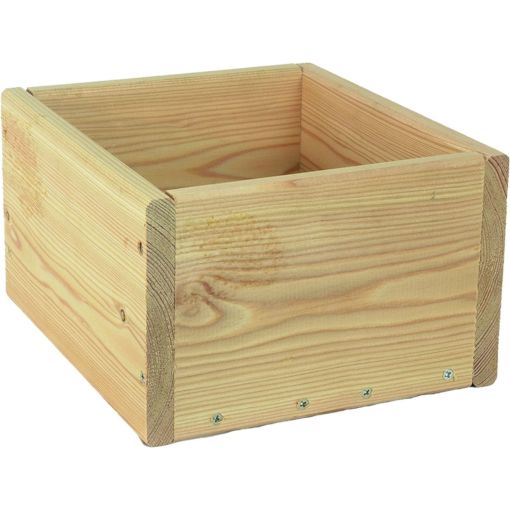 T&J Sichtschutzzaun AALBORG Bretterzaun Blumenkasten 2