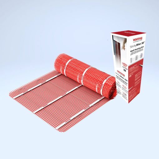 Warmup StickyMat 3D Wandheizung Fußbodenheizung 2
