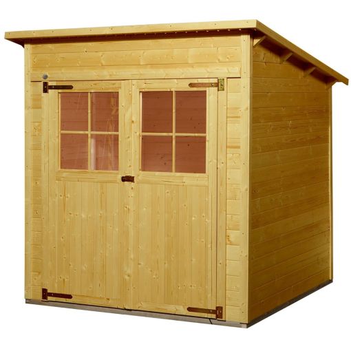 weka Gerätehaus 325 lasiert Geräteschuppen 2