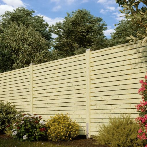 T&J Sichtschutzzaun KAMPELA Sichtschutz Steckzaun 2