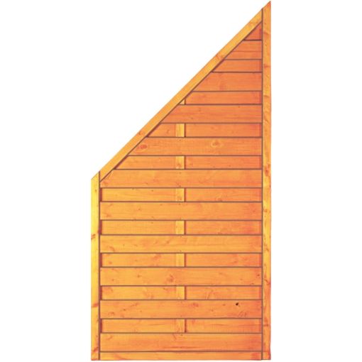 T&J Sichtschutzzaun SUNLINE Abschluss Sichtschutz 2