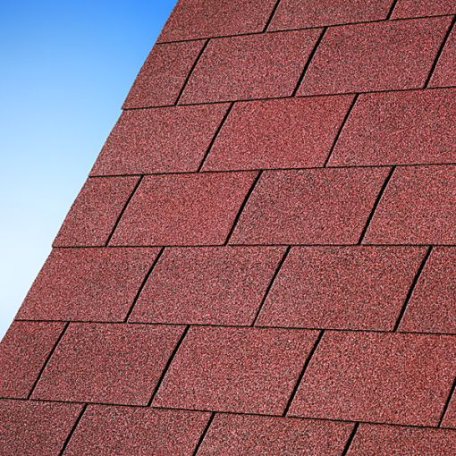 IKO Bitumenschindel Armourglass Plus ziegelrot 2