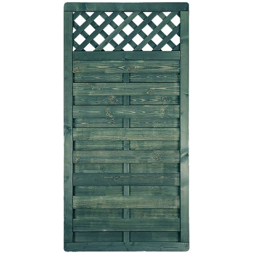 T&J Sichtschutzzaun BARTEK grau lasiert 2