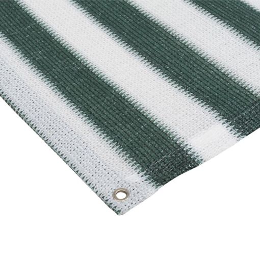 Balkon Sichtschutz Grün-Weiß 90x300 cm 2