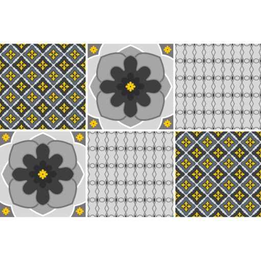 Windhager Fliesenaufkleber Opus 15x15 cm 2