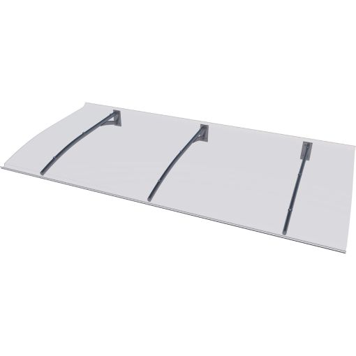 gutta Pultvordach PT Secco Edelstahloptik 2