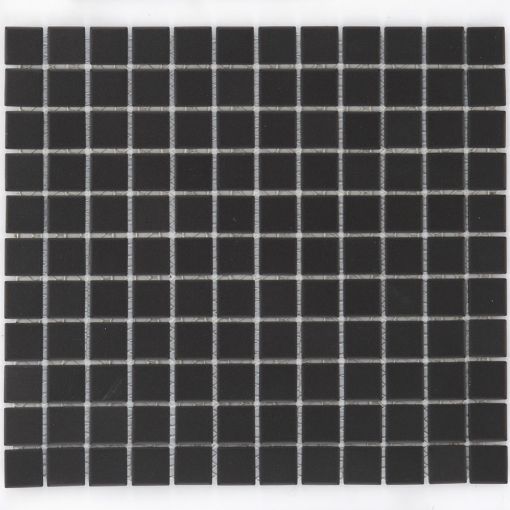 Wellker Keramikmosaik Feinsteinzeug Black matt 2