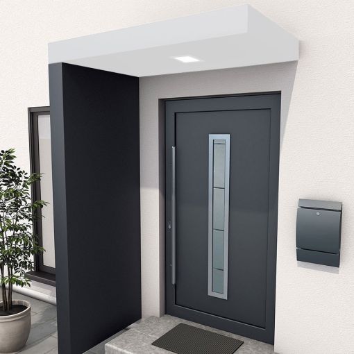 gutta Seitenblende für Rechteckvordach BS 2