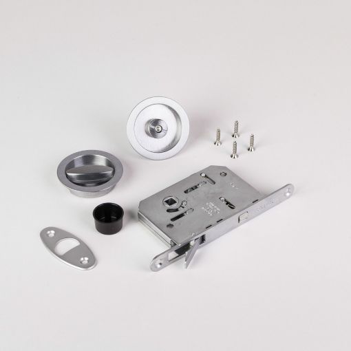 ECLISSE Griffmuschel Chrom für Holzschiebetüren 2