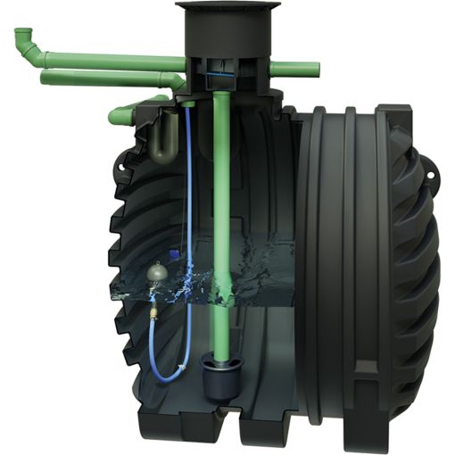 ACO Rain4me Komplettset Haus und 2