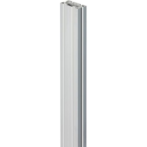 Wellker Sichtschutzpfosten PAN silber eloxiert 2