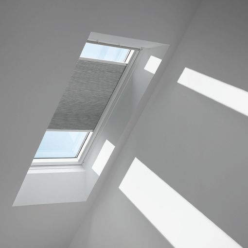 VELUX Wabenplissee Betongrau 1163 2