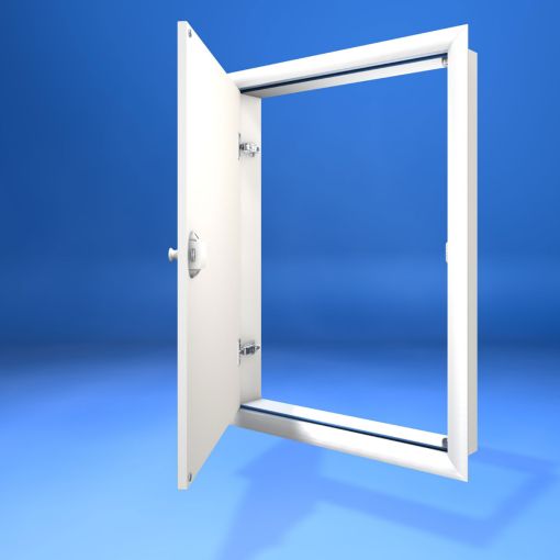 Wellhöfer Kniestocktüre mit PushLock-Verschluss 2