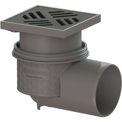 KESSEL Kellerablauf Practicus Auslauf seitlich 2
