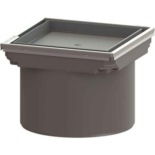 KESSEL Bodenablauf Aufsatzstück befliesbar Edelstahlrahmen 2