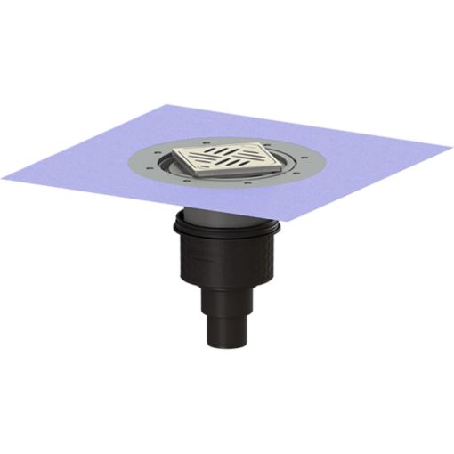 KESSEL Bodenablauf Ecoguss Anschlussrand Gewebematte 2