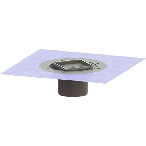 KESSEL Variofix Bodenablauf Dünnbettaufsatzstück befliesbar 2