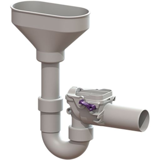 KESSEL Rückstaudoppelverschluss Staufix-Siphon HT Heizung 2