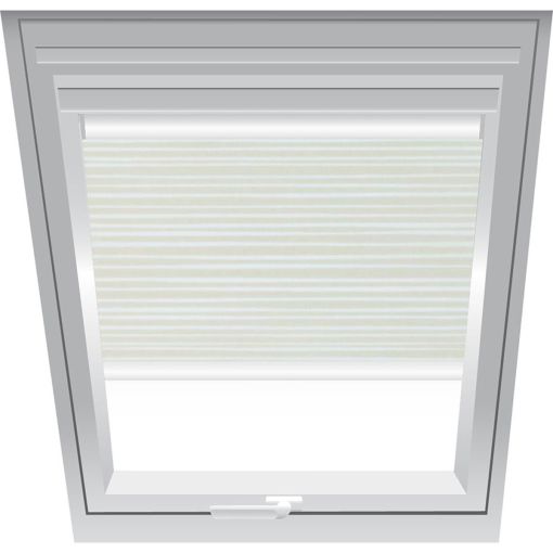 Roto Sichtschutzrollo Linien-Beige 3-R59 2