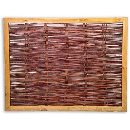 NOOR Mobile Trennwand aus Weide 2