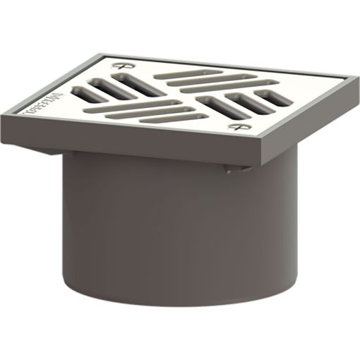 KESSEL Aufsatzstück aus ABS Schlitzrost 2