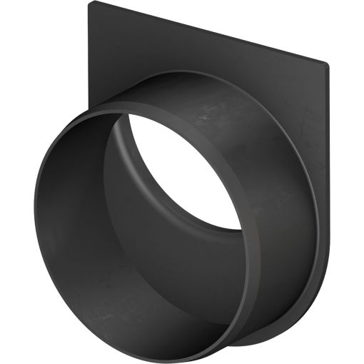 Wellker Stirnwand mit Stutzen DN100 2