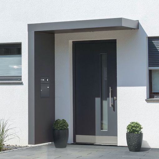 gutta Rechteckvordach BS Plus mit 2