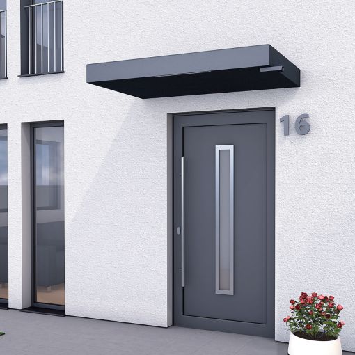 gutta Rechteckvordach BS Plus mit 2