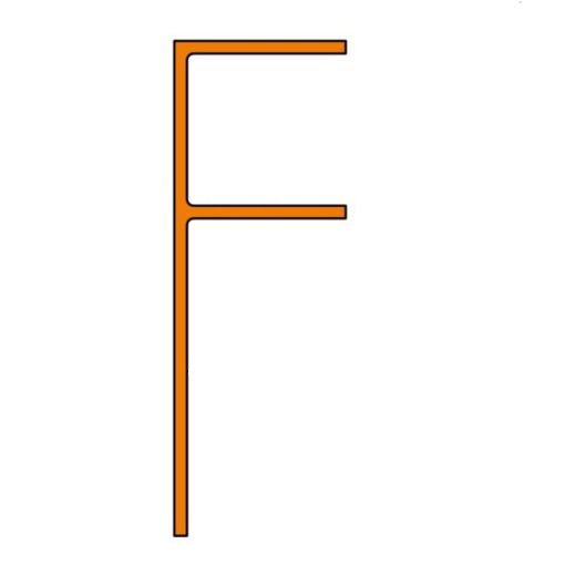 Schlüter-DECO SG Aufnahmeprofil Aluminium matt 2